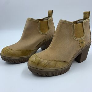 Cat Womens 6  Boots Bootie Funky Boho Grunge Festival Pull On‎